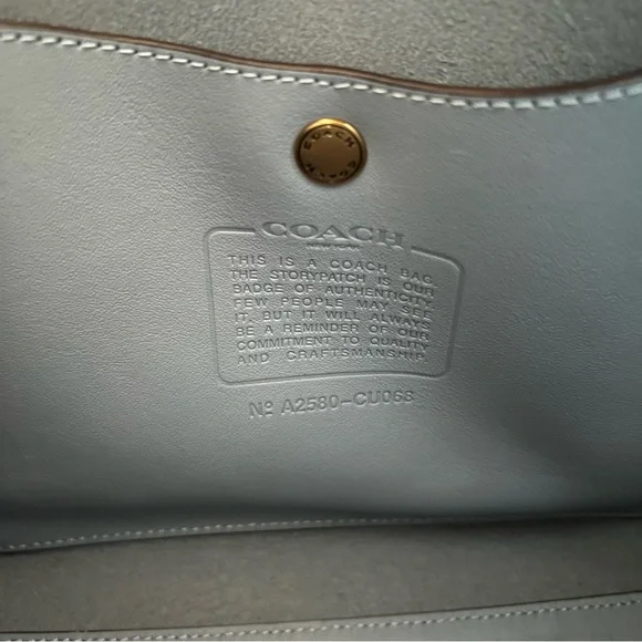 Coach Brooklyn 28 Shoulder Bag in Bluebell - Picture 13 of 16